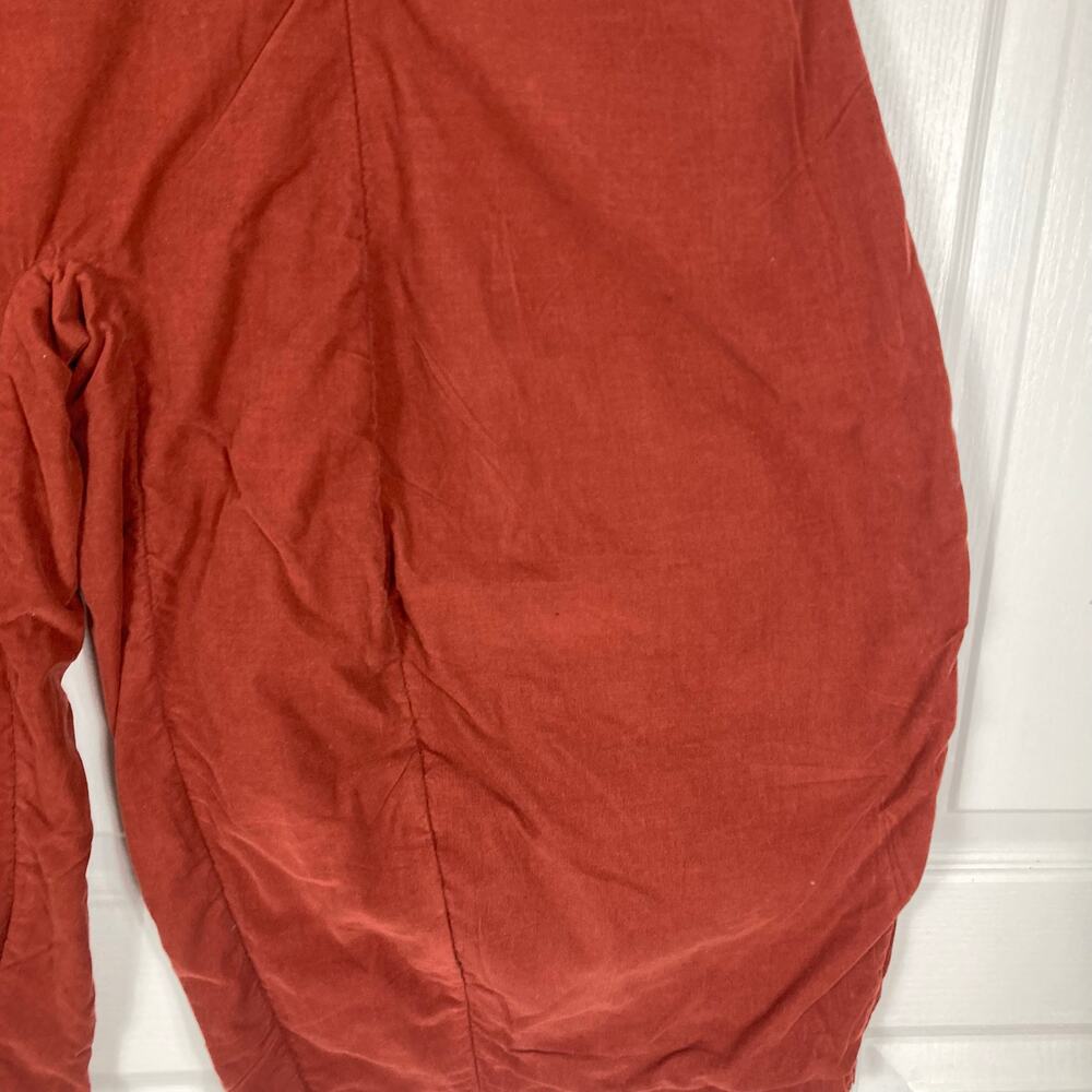 Nwot SHACK INCORPORATED Pants M Micro Corduroy Super-Wide-Barrel Drop Crotch - Picture 7 of 11